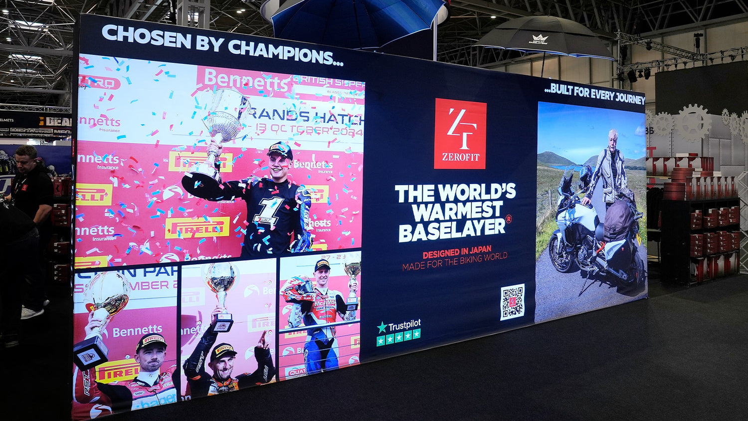 Motorcycle Live 2024で大盛況!ヒートラブがバイカーにも大人気!