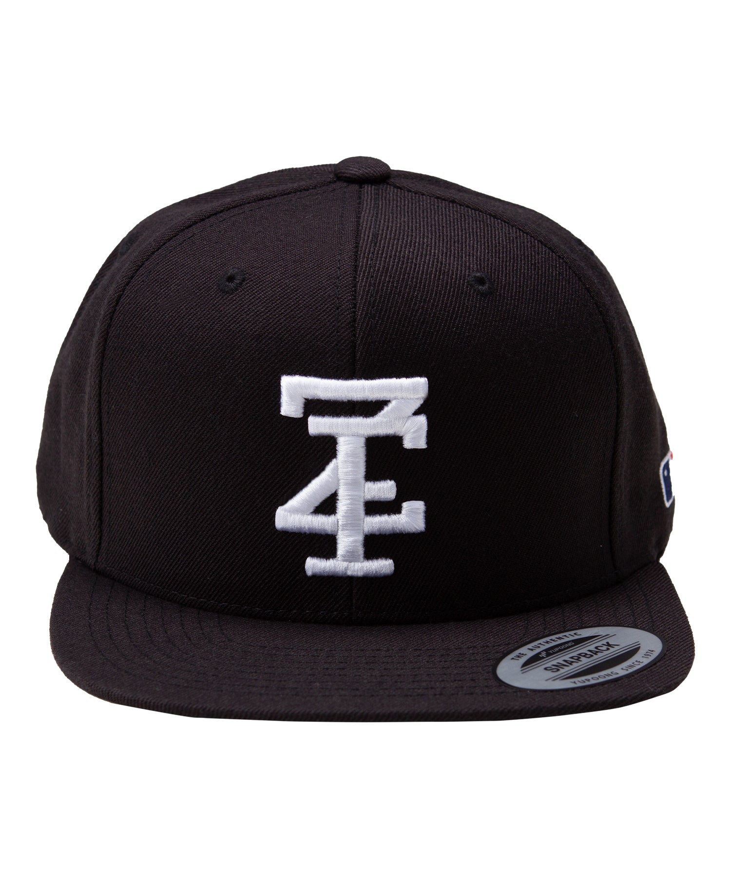 ZF 3D logo embroidered snapback cap