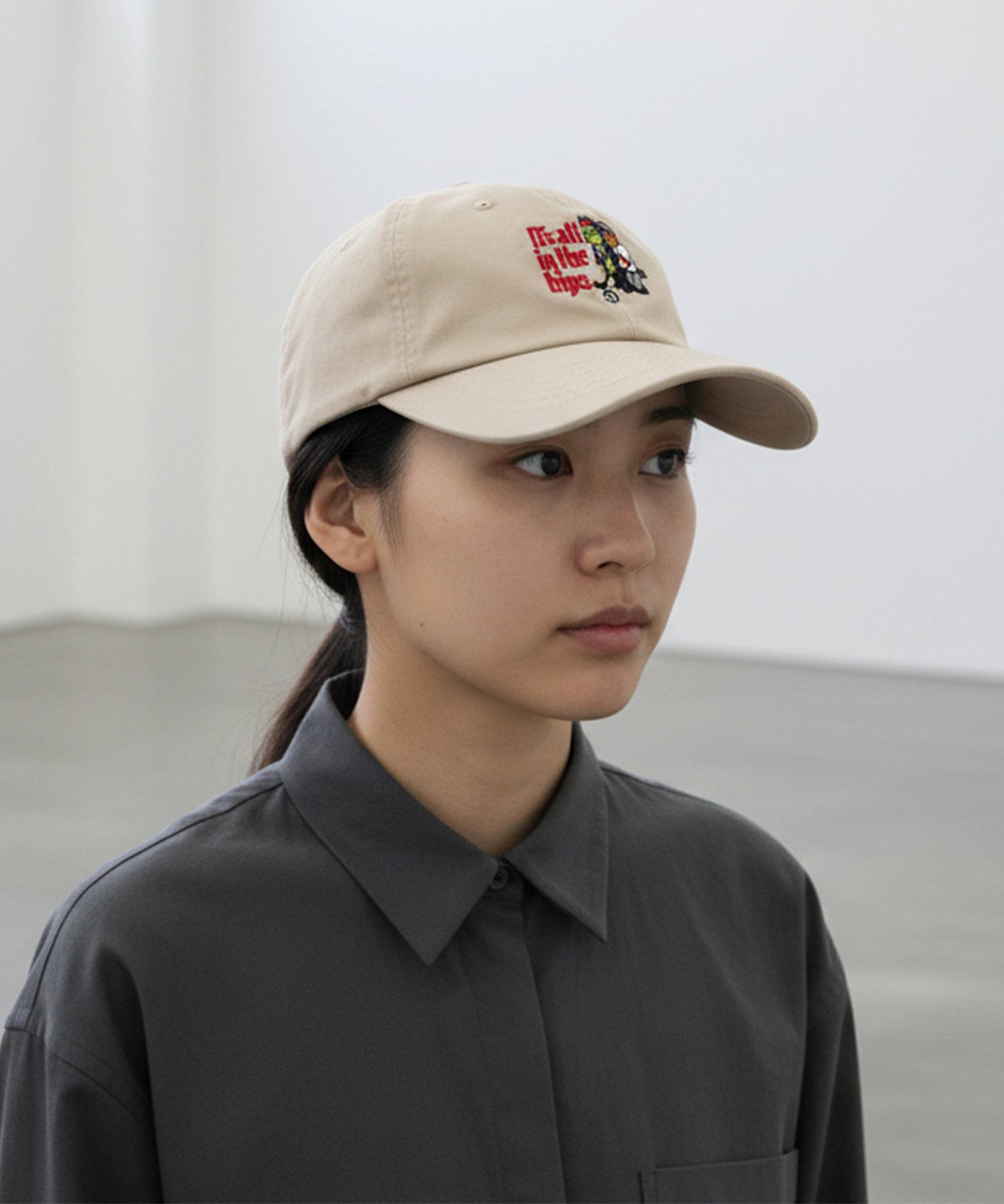 ZF Art Embroidery Low Cap