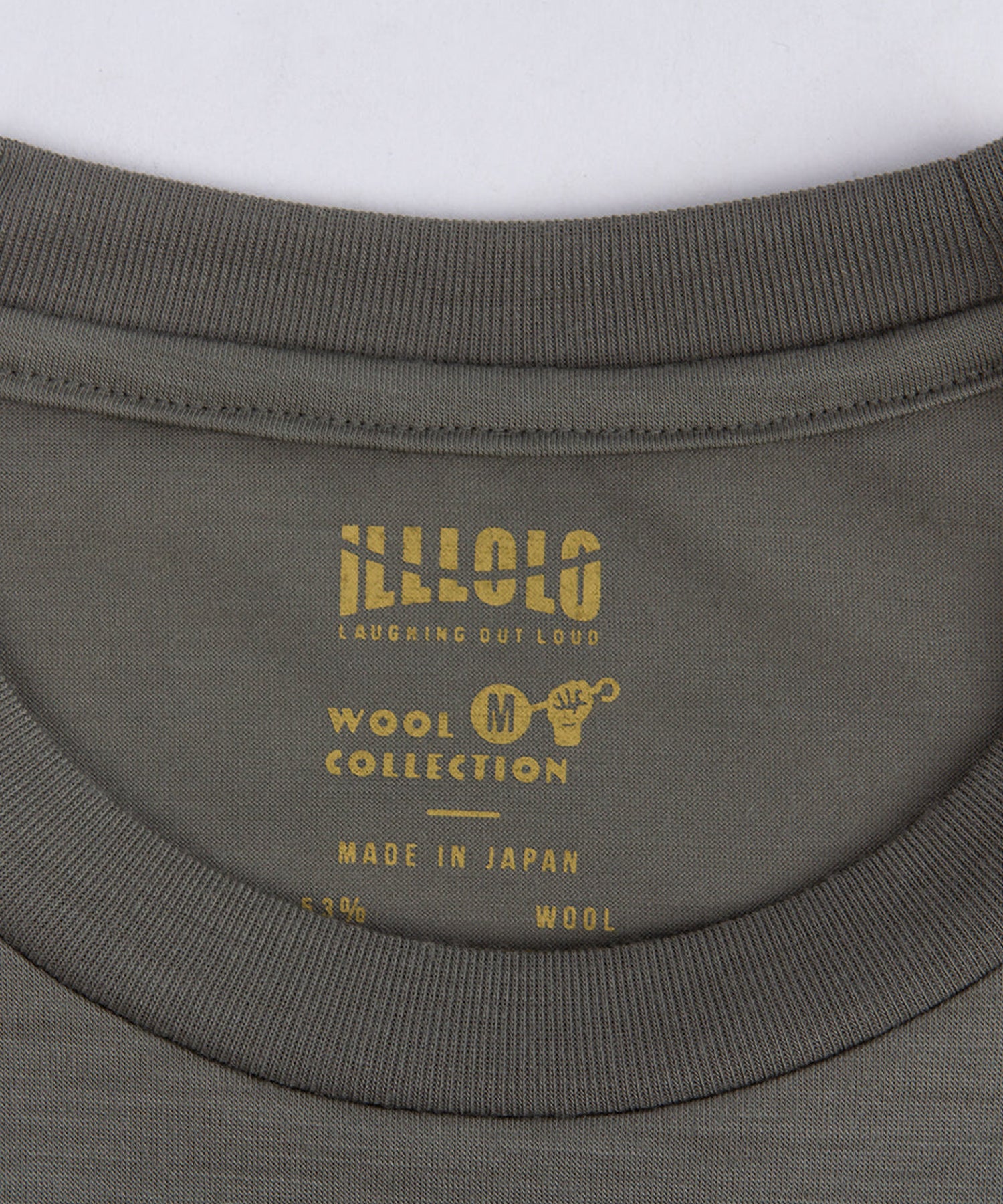 NIKKE AXIO(ニッケ アクシオ)ウールロングロゴTシャツ