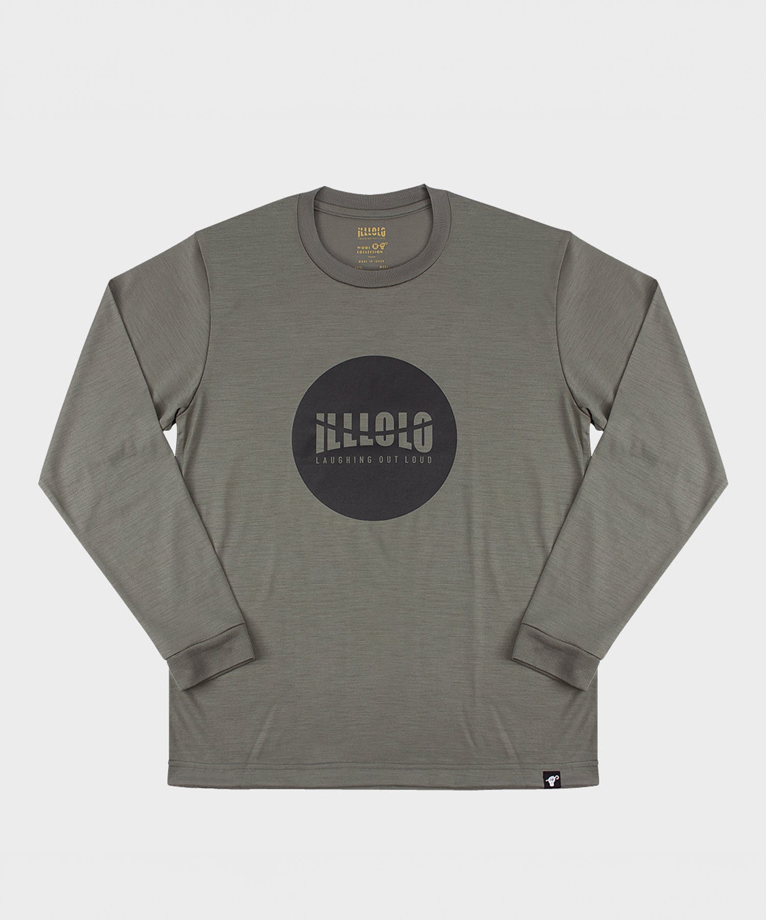 NIKKE AXIO(ニッケ アクシオ)ウールロングロゴTシャツ