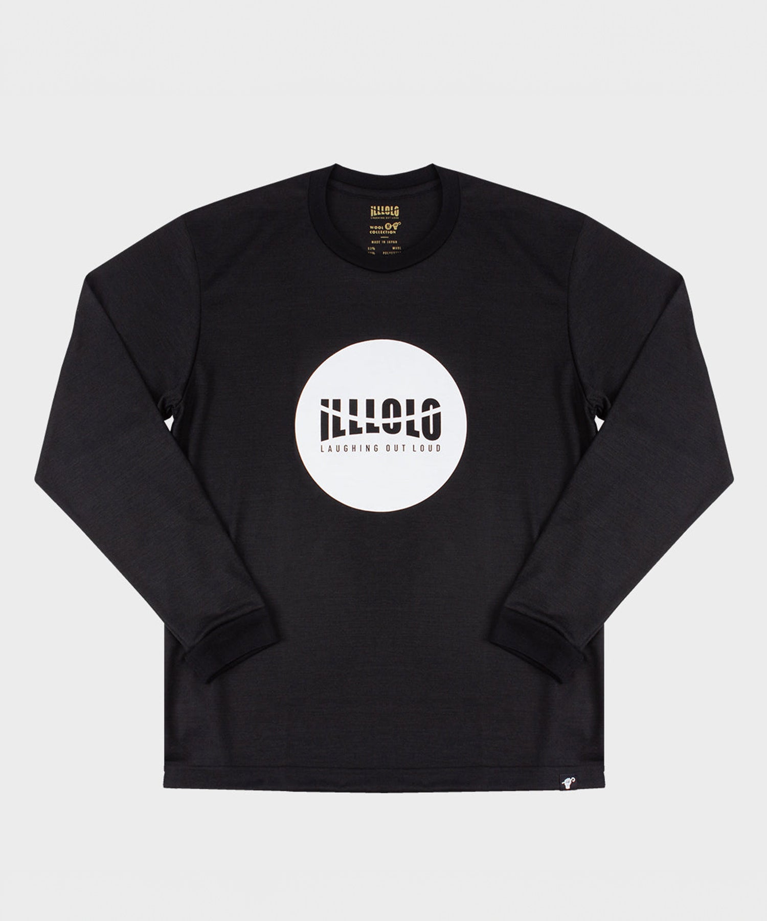 NIKKE AXIO(ニッケ アクシオ)ウールロングロゴTシャツ