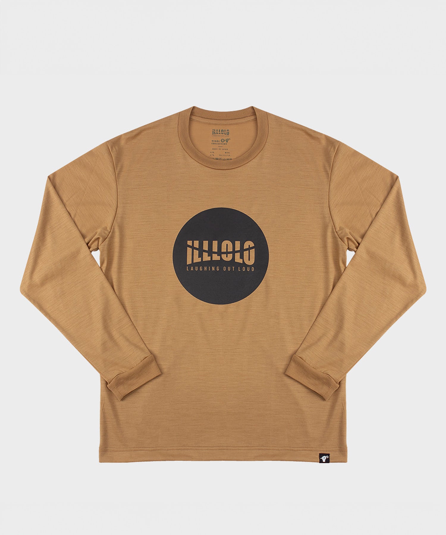 NIKKE AXIO(ニッケ アクシオ)ウールロングロゴTシャツ