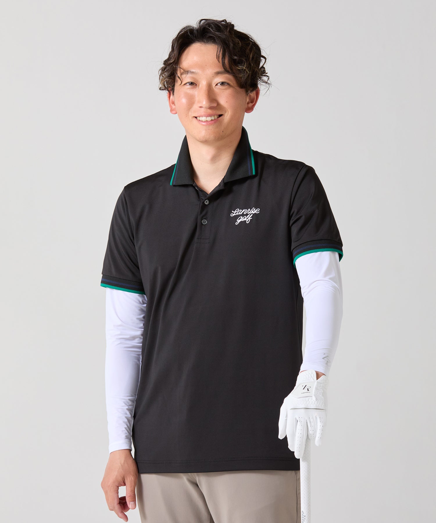 ICE MESH アイスメッシュ Vネック長袖アンダーウェア