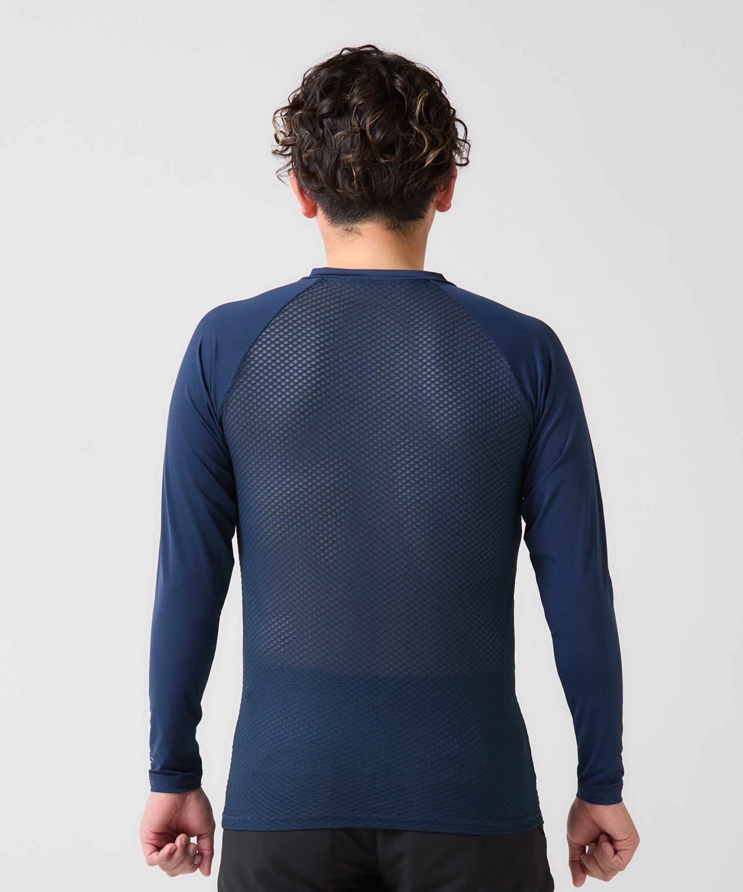 ICE MESH V-neck long-sleeved underwear