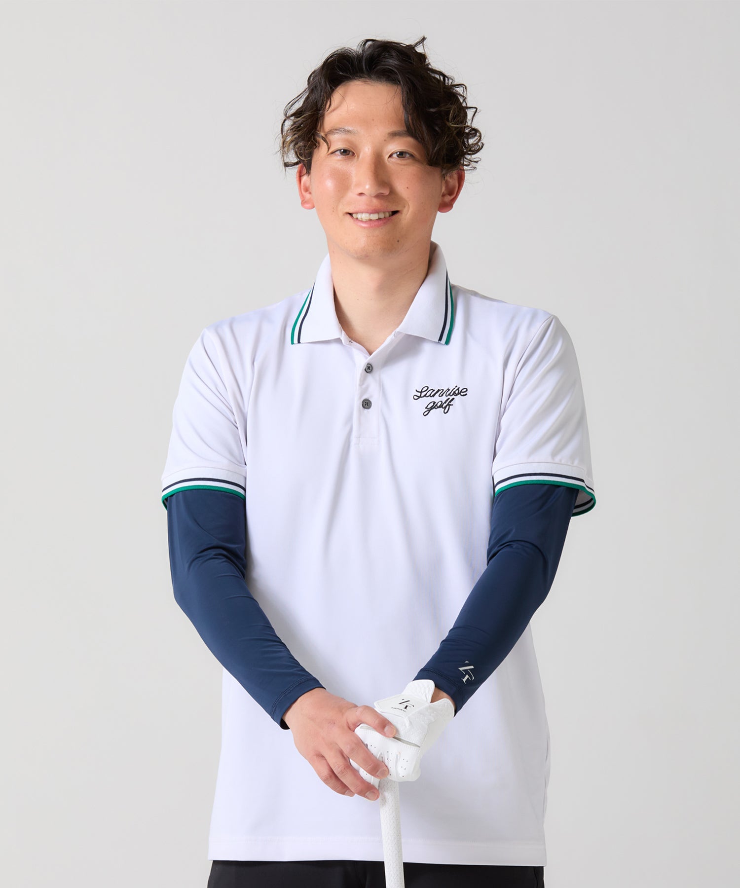 ICE MESH V-neck long-sleeved underwear