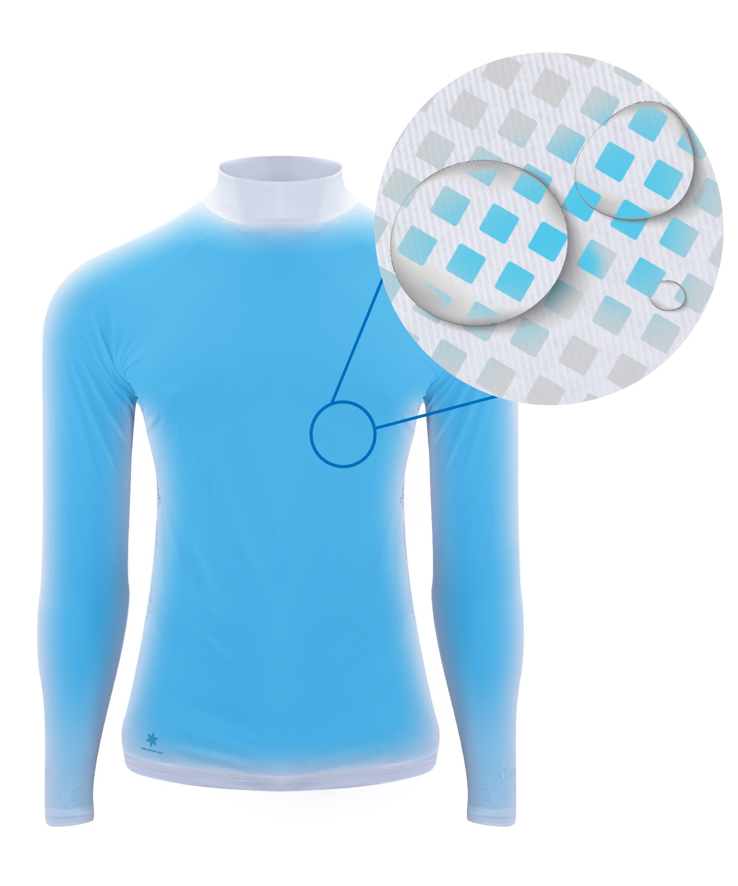 ICE MESH V-neck long-sleeved underwear