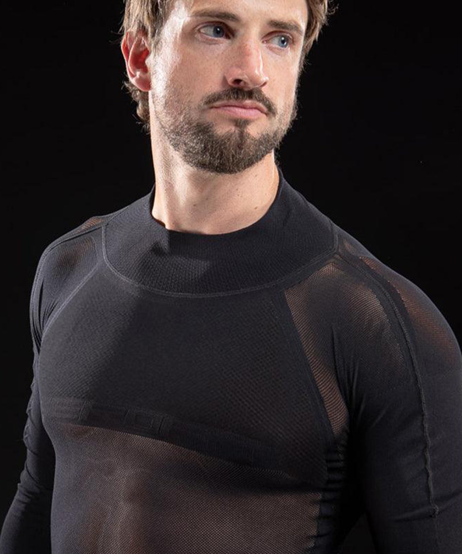 Iceweave mock neck