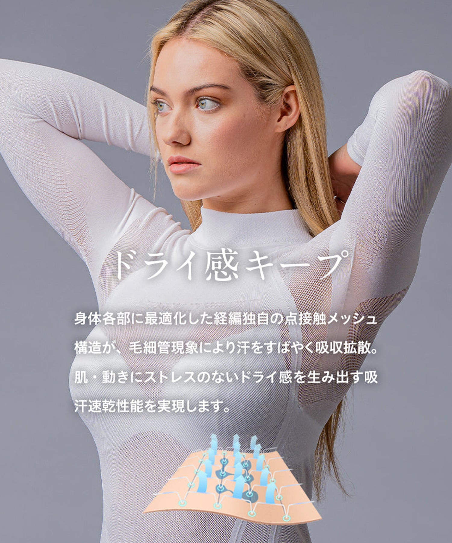 アイスウィーブ・クルーネック