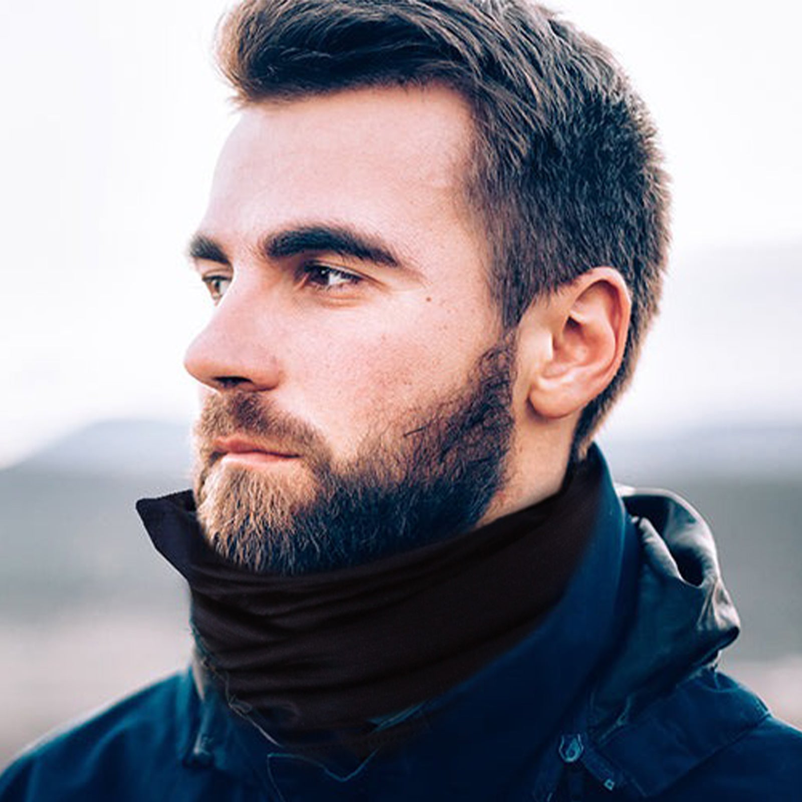 Non-mulesing merino wool neck cover
