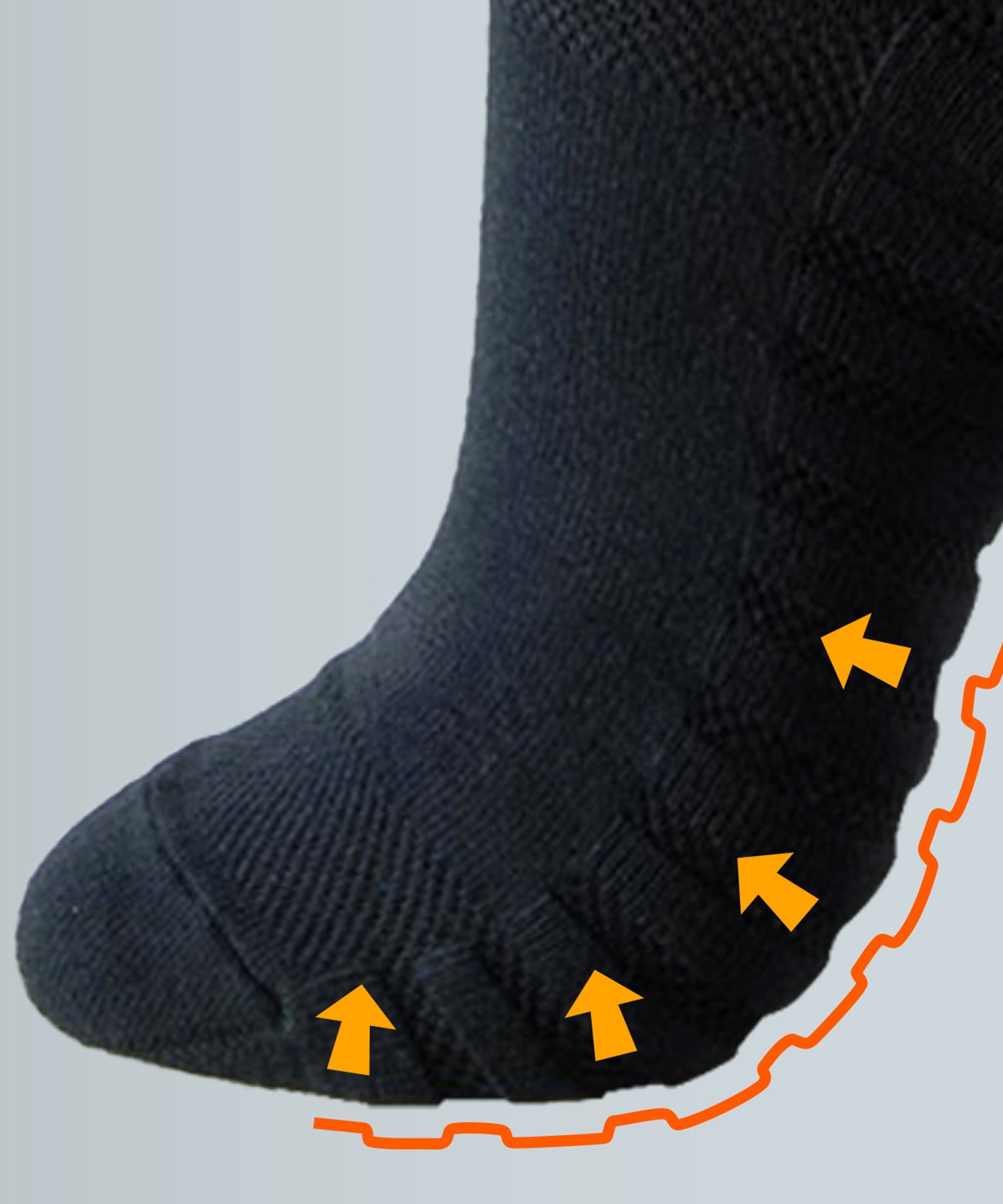 ORO(オーロ)ビジネス / スーツ用 ミドルソックス