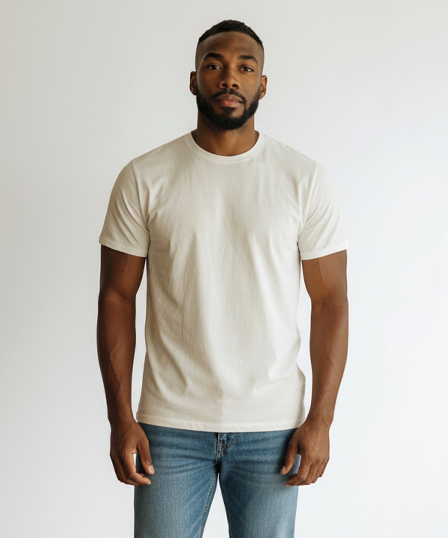 ミッドウェイトシームレスウールTシャツ