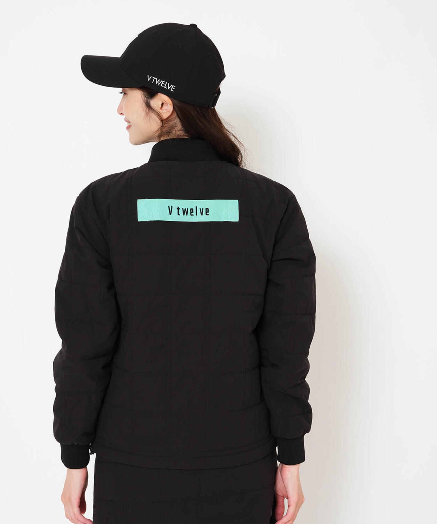 【V12コラボモデル】速暖 ヒートラブ キルティングハーフジップジャケット(レディース)