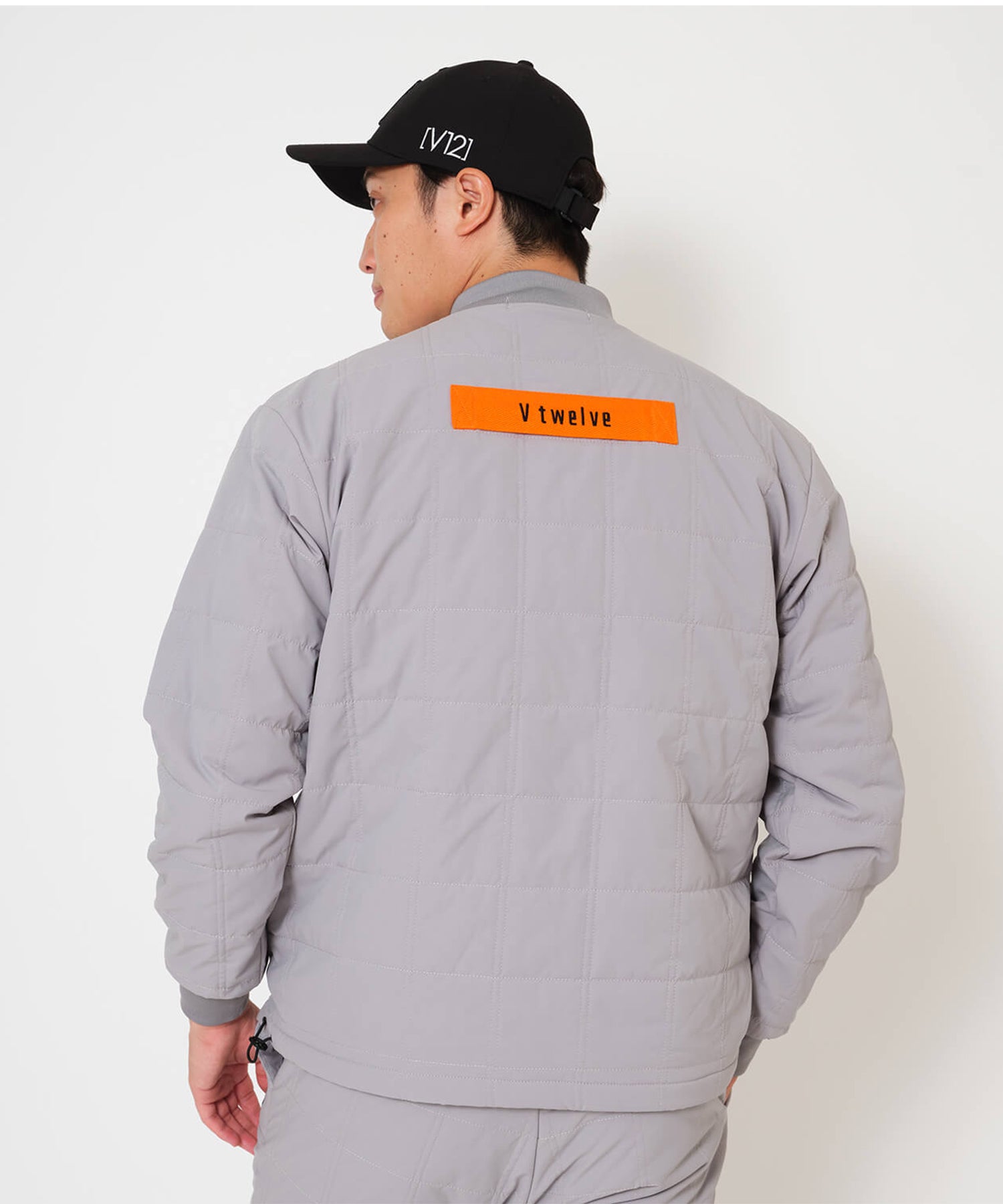 【V12コラボモデル】速暖 ヒートラブ キルティングハーフジップジャケット(メンズ)