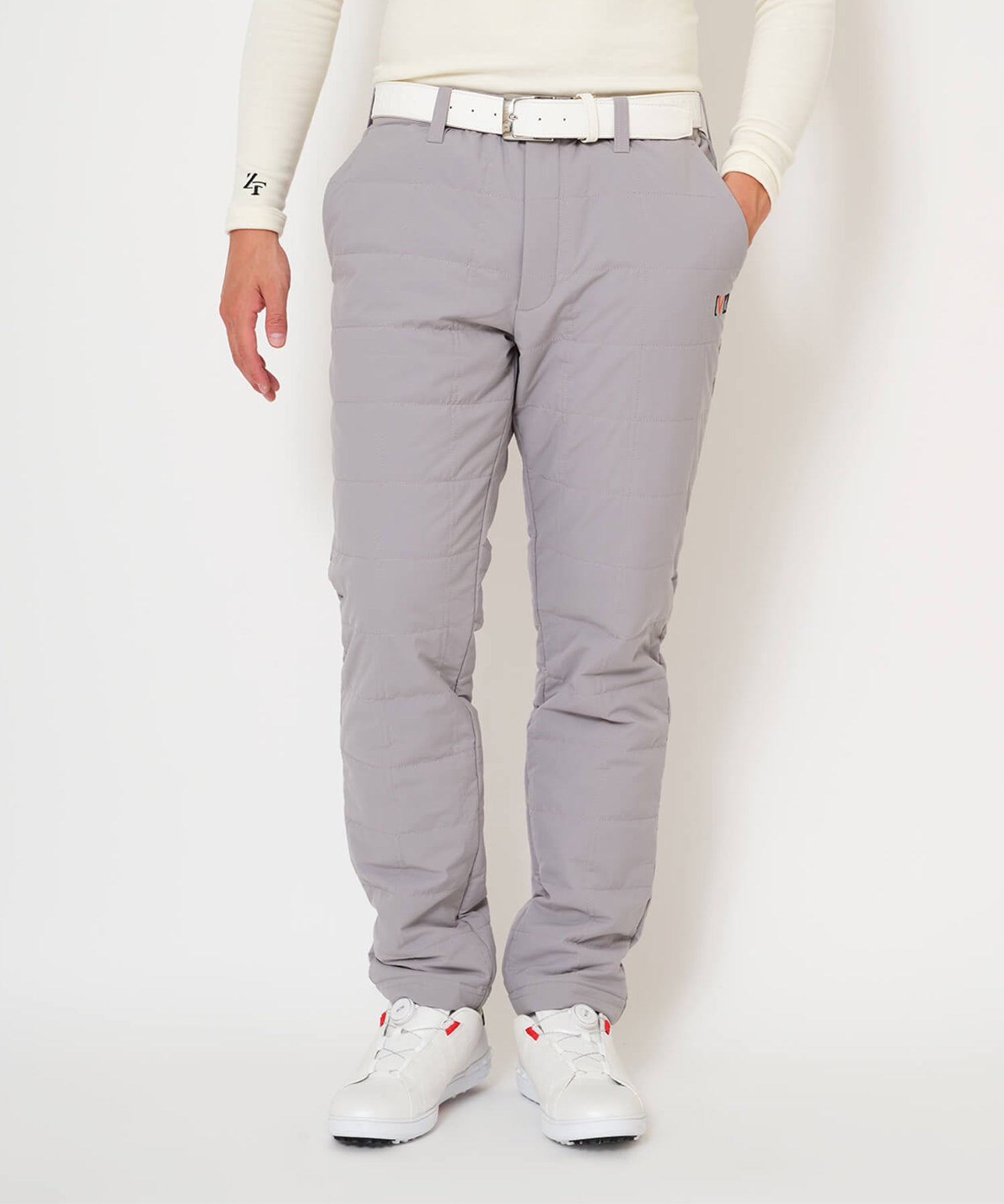 【V12コラボモデル】速暖 ヒートラブ キルティングパンツ (メンズ)