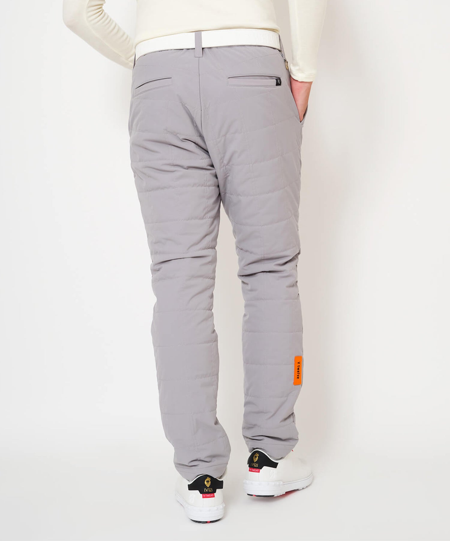 【V12コラボモデル】速暖 ヒートラブ キルティングパンツ (メンズ)