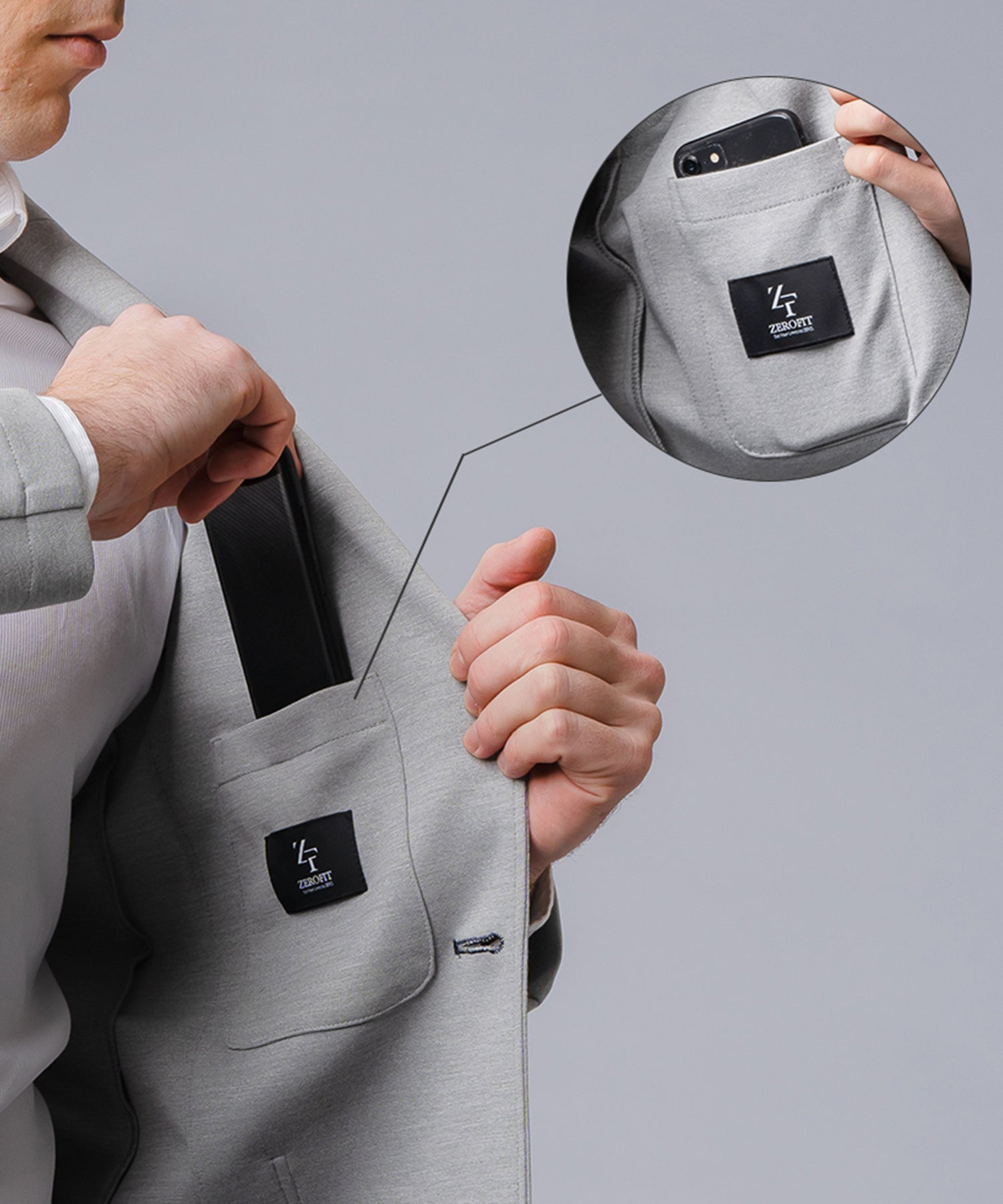 ウールストレッチジャケット