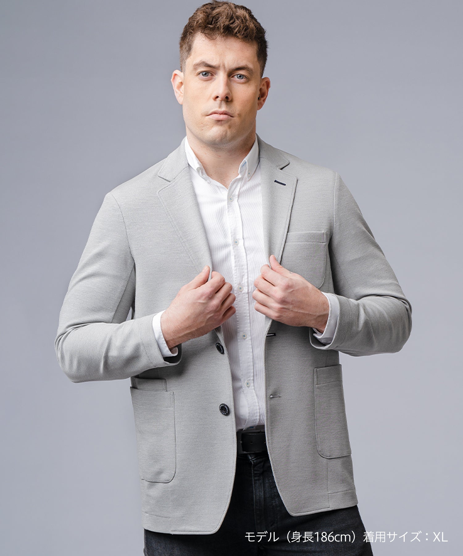 ウールストレッチジャケット