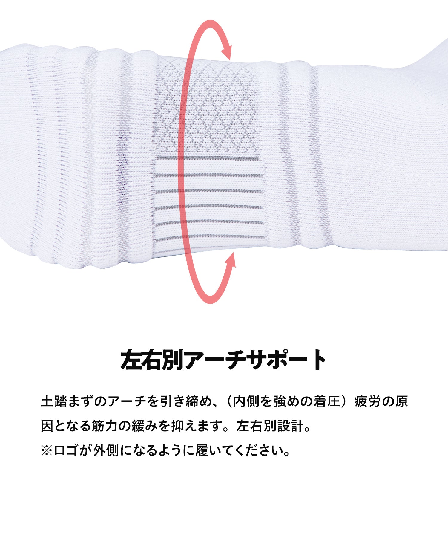 ゼロフィット スポーツソックス ショート