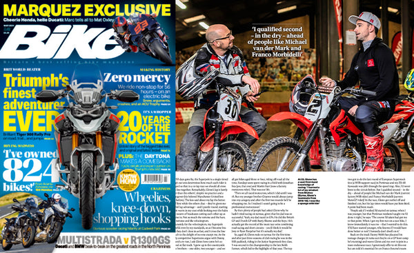 ZEROFITアスリート Glenn Irwinがイギリスのオートバイ雑誌「Bike Magazine」でインタビューされました。