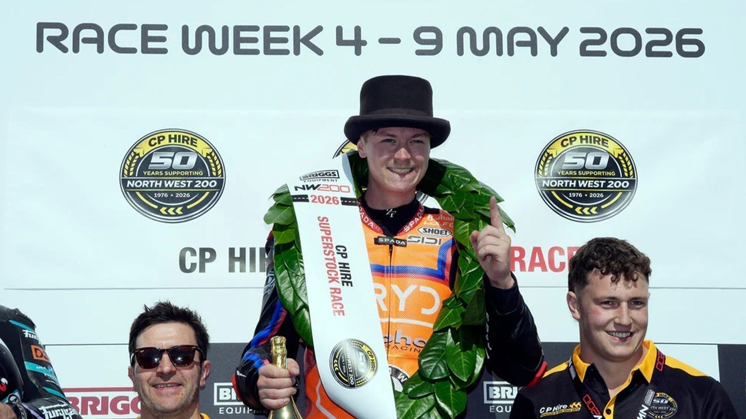 North West 200でZEROFITアスリートが躍動。歴史的勝利と表彰台独占を達成