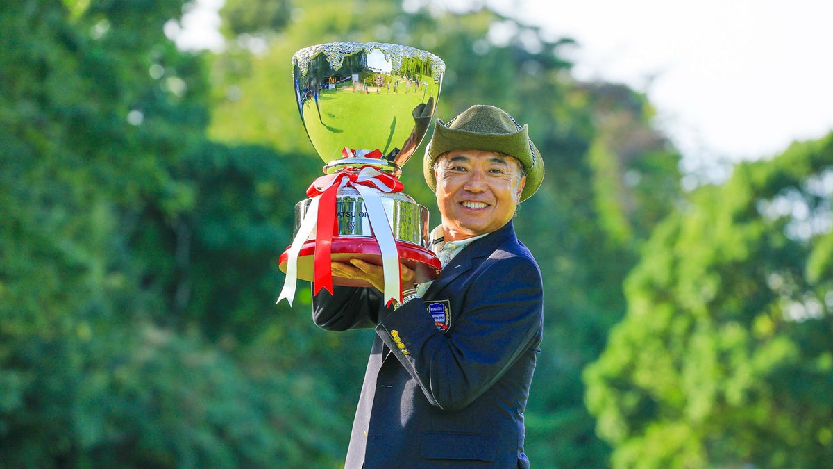 片山晋呉選手、コマツオープンで逆転優勝！今季初勝利、シニアツアー通算3勝目