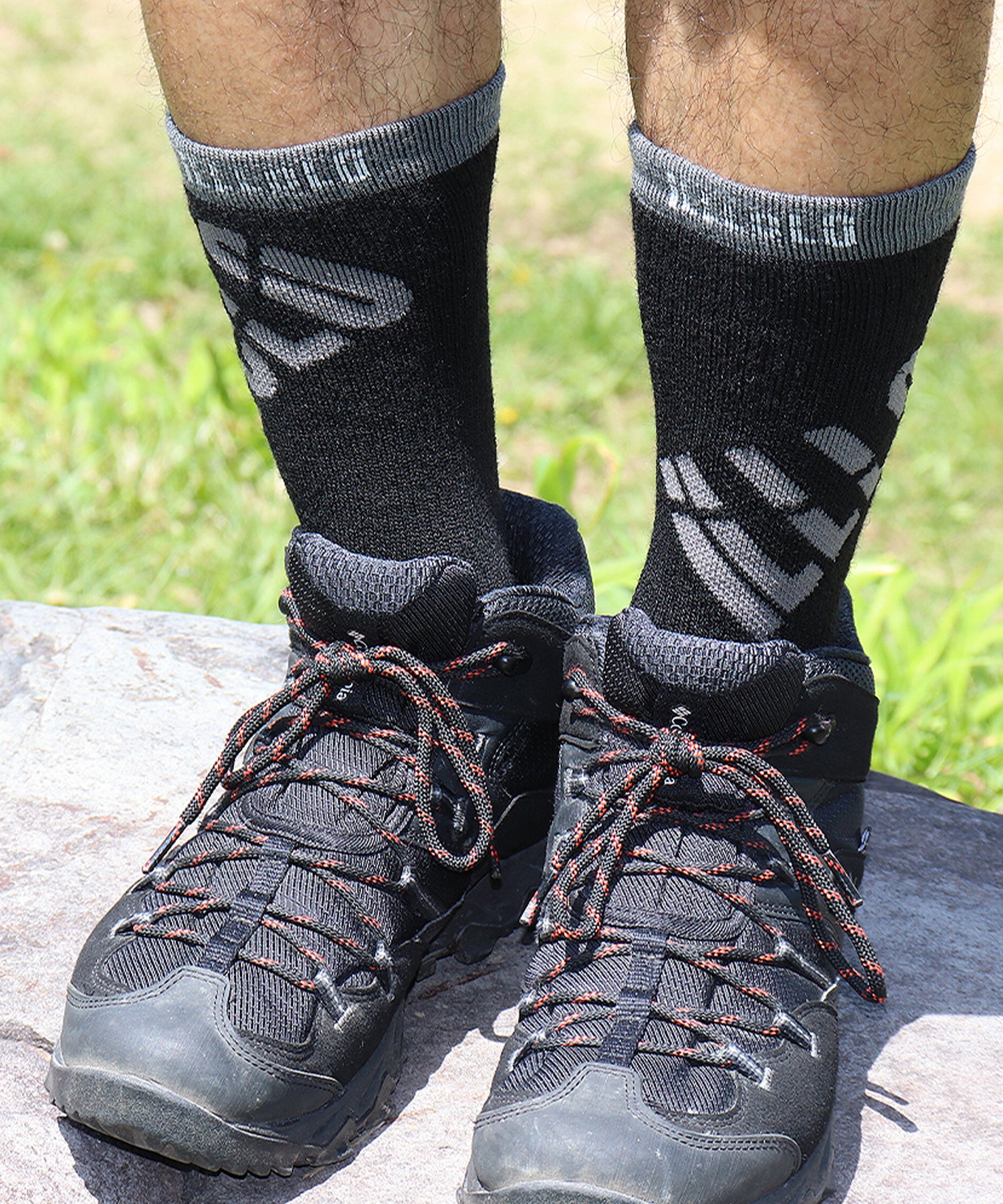 Peak Hunt Wool Socks-Flashy Line BIG LOGO