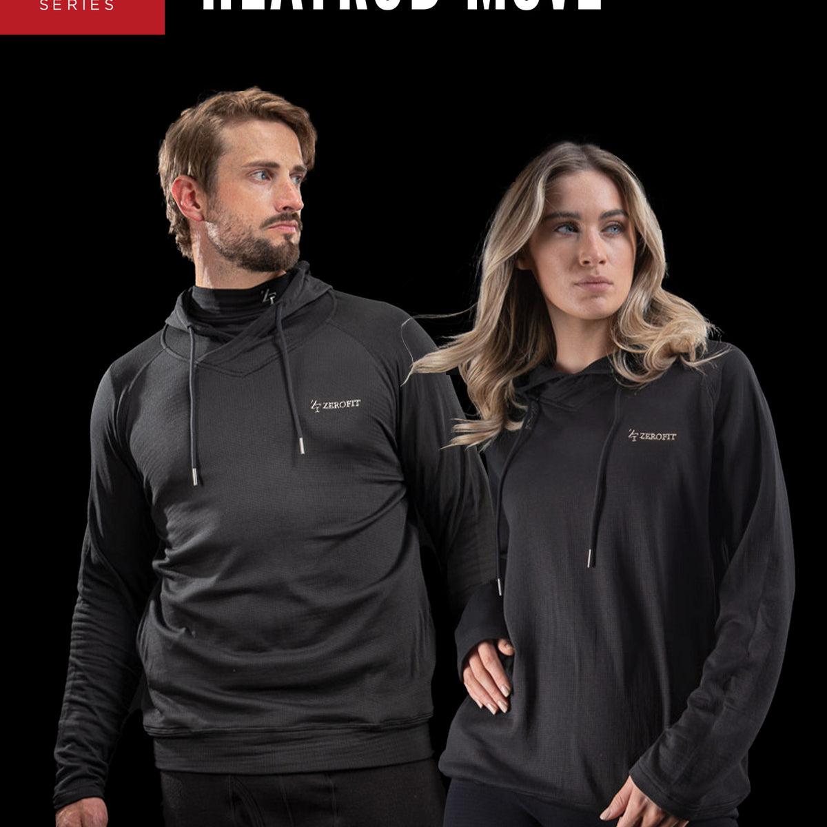 新品未使用Zerofit HEATRUB MOVE パーカー heatrub-move-