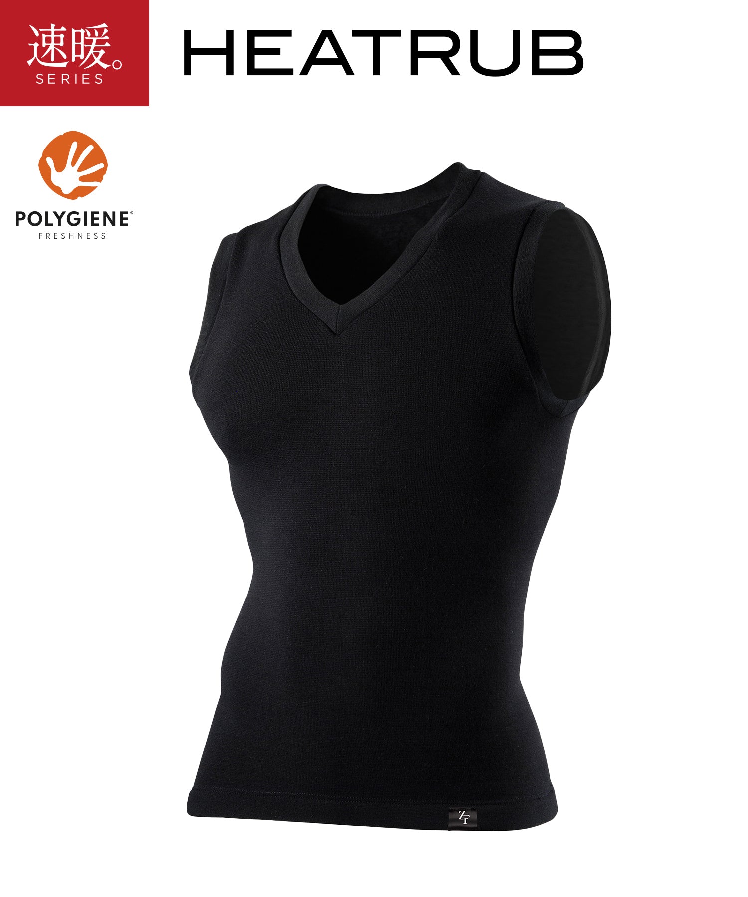 新品未使用　ZEROFIT HEATRUB モックネック M ブラック ヒートラブムーブ（ユニセックス）｜ZEROFIT公式