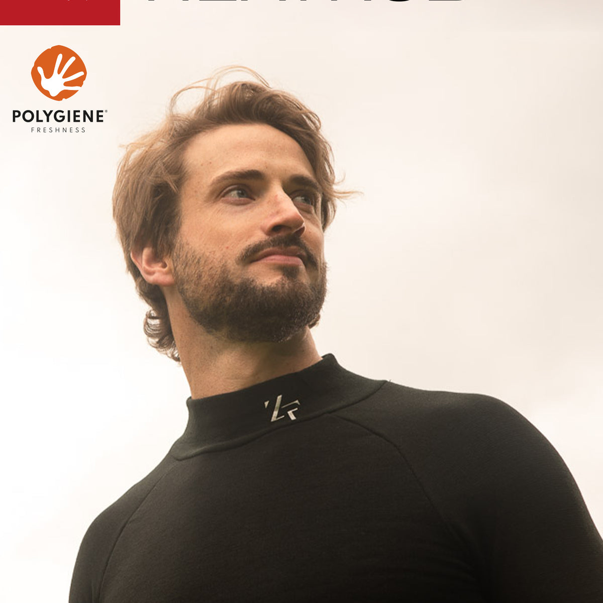 ヒートラブ 抗菌防臭モデル（モックネック）（ユニセックス