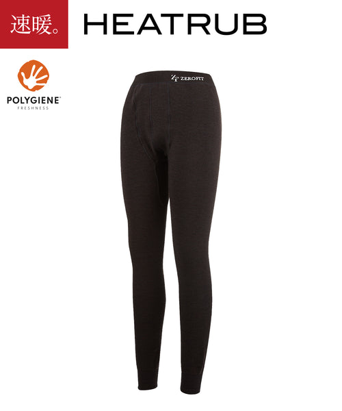 イオンスポーツ ZEROFIT ヒートラブ タイツ ブラック ヒートラブタイツ レディース 抗菌防臭モデル（レディース