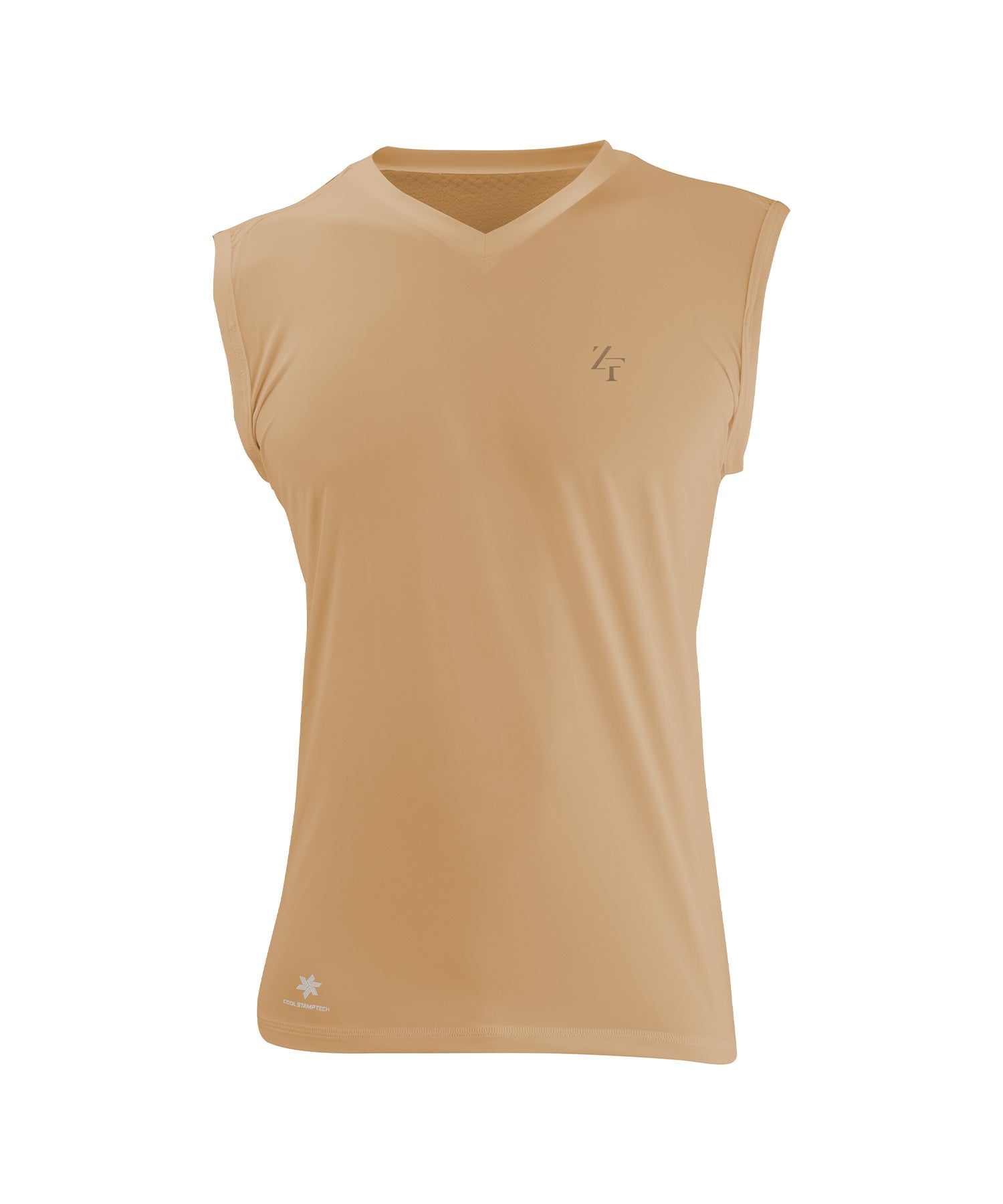 ICE MESH アイスメッシュ Vネックノースリーブ