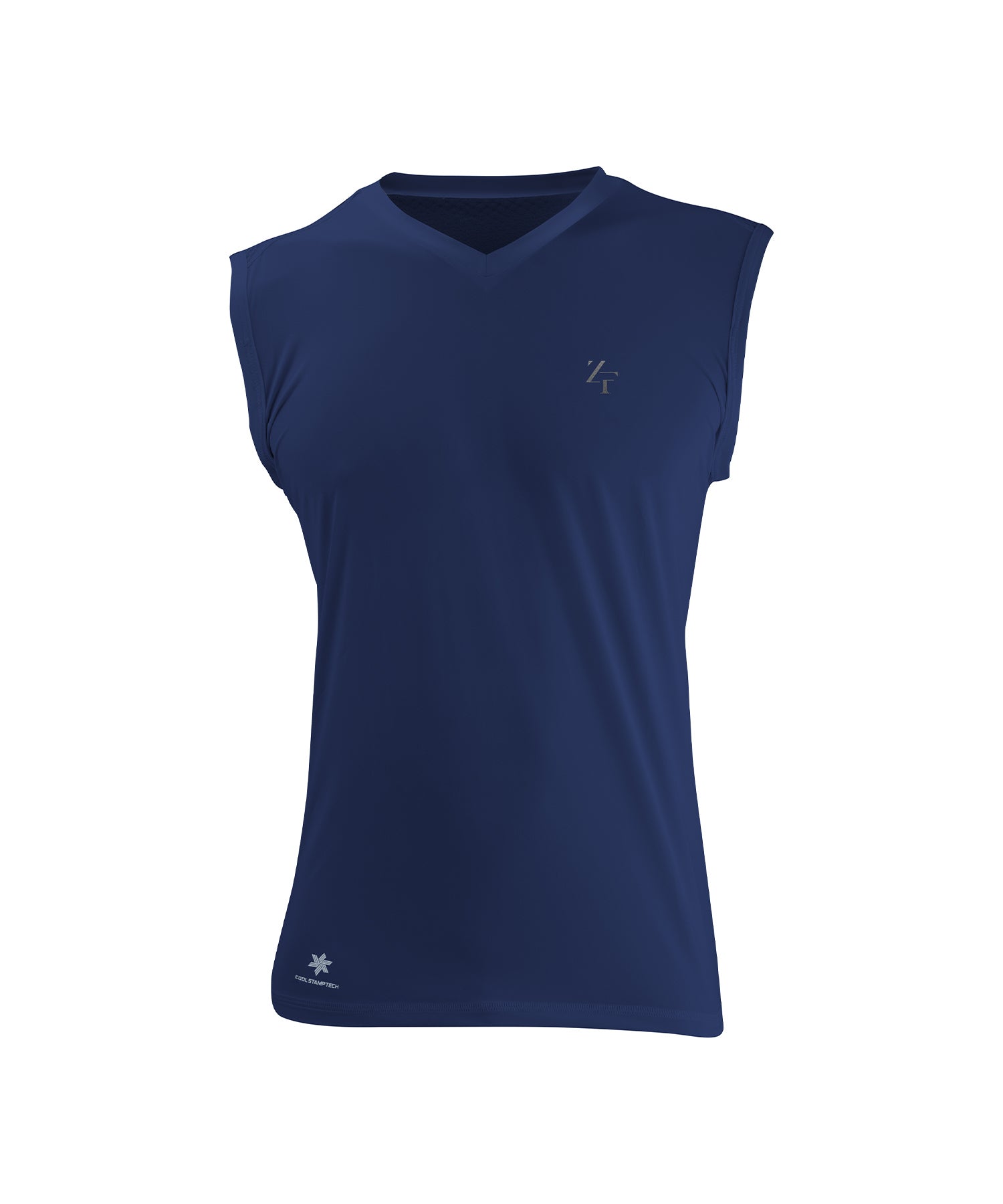 ICE MESH アイスメッシュ Vネックノースリーブ