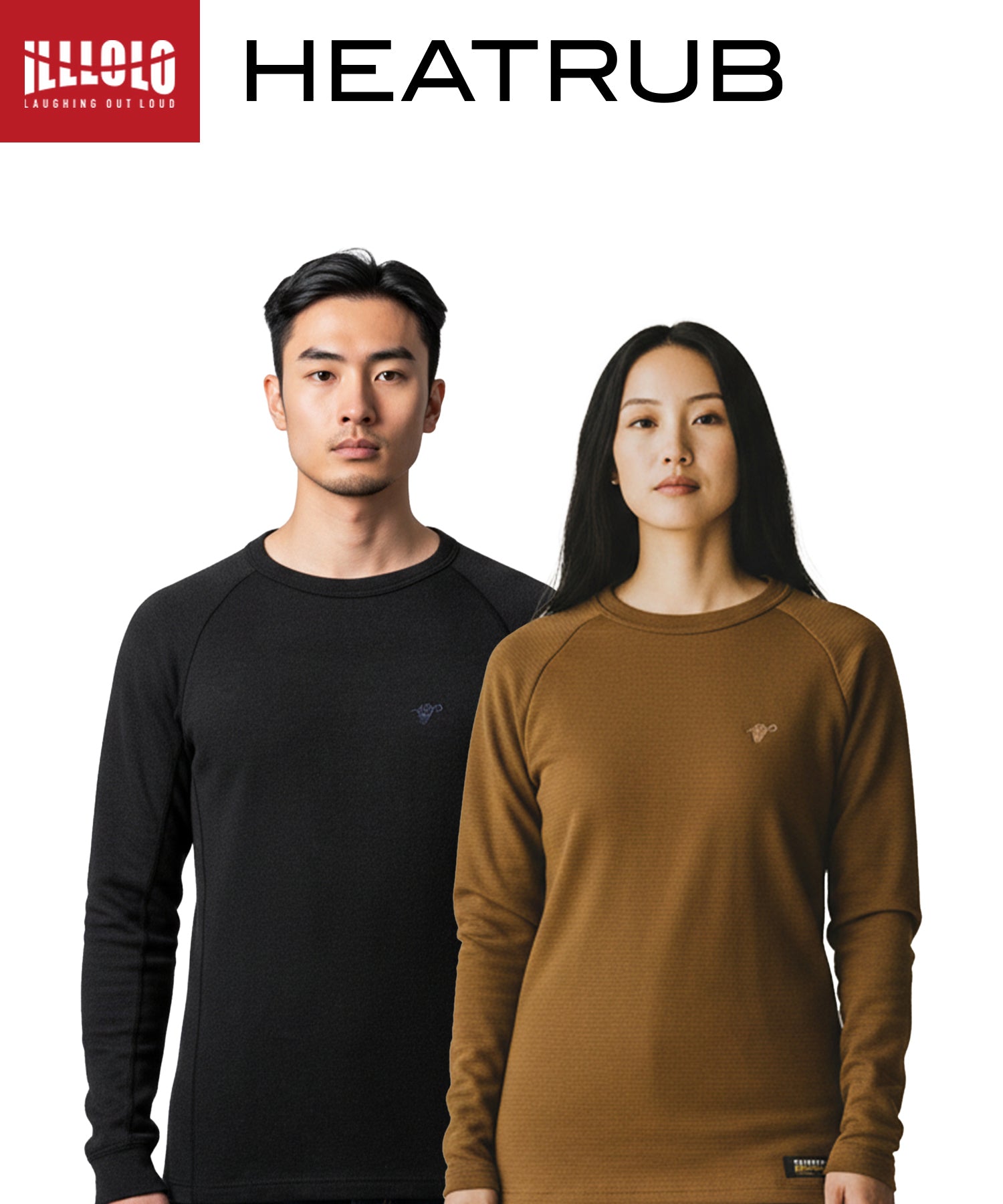 イルローロ ヒートラブ2点セット（クルーネック・ユニセックス）