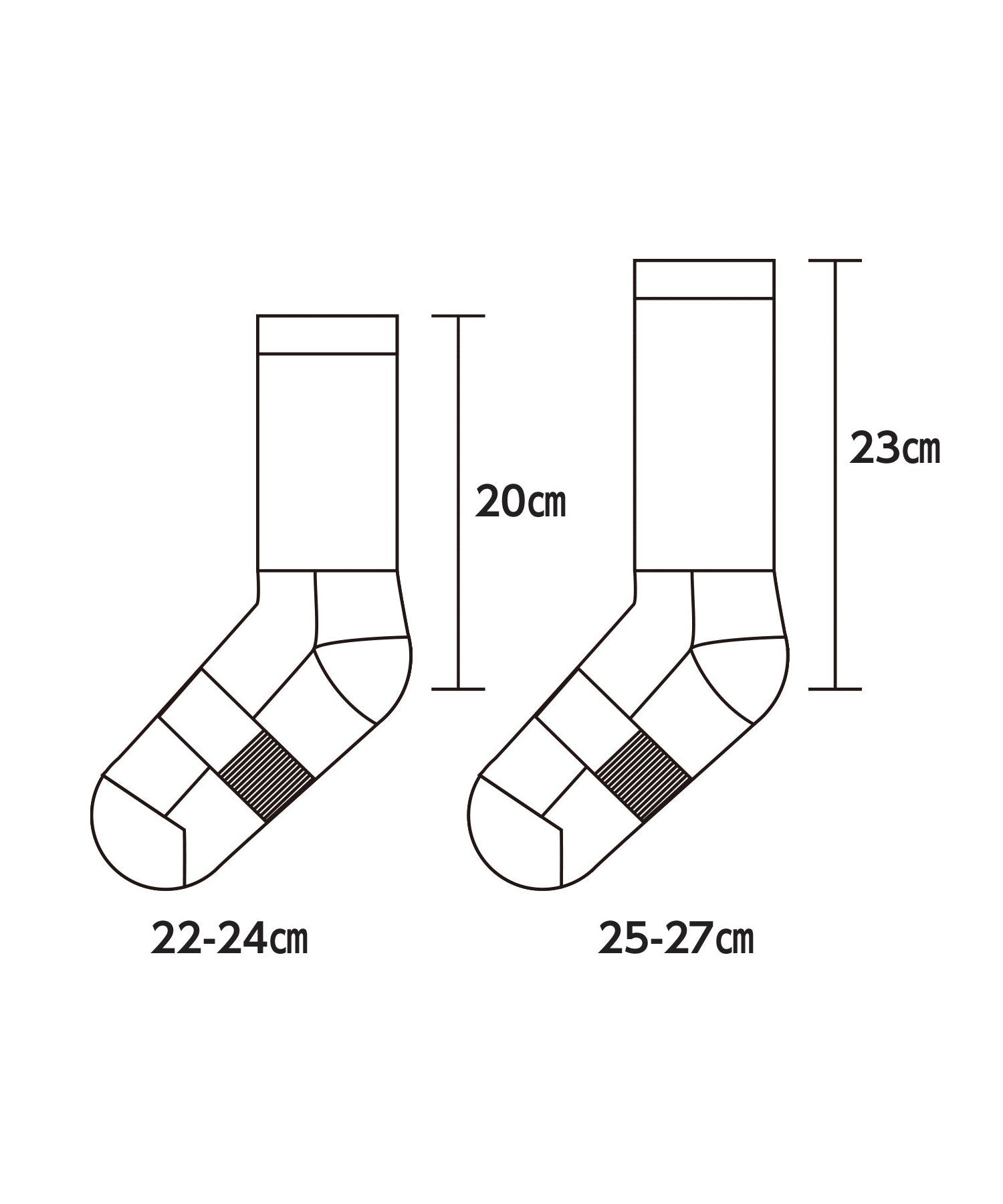 Peak Hunt Wool Socks - Mountain Line