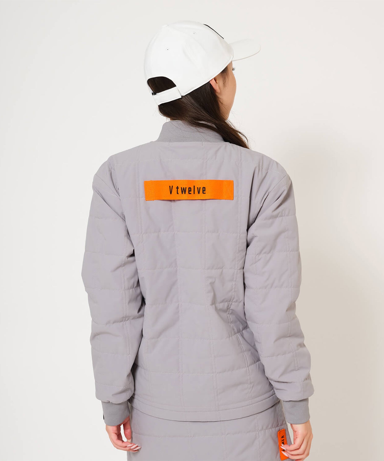 【V12コラボモデル】速暖 ヒートラブ キルティングハーフジップジャケット(レディース)