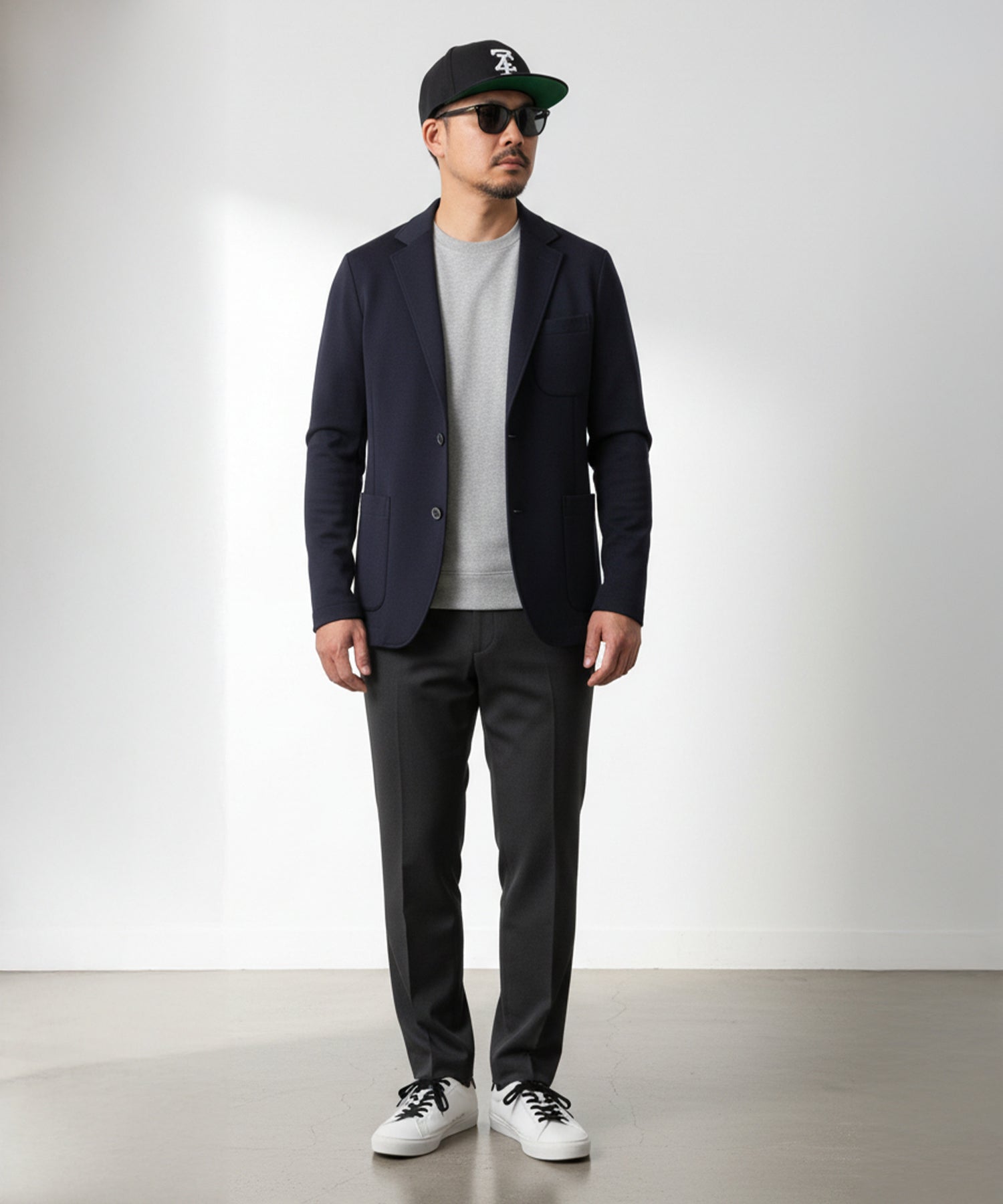 ウールストレッチジャケット