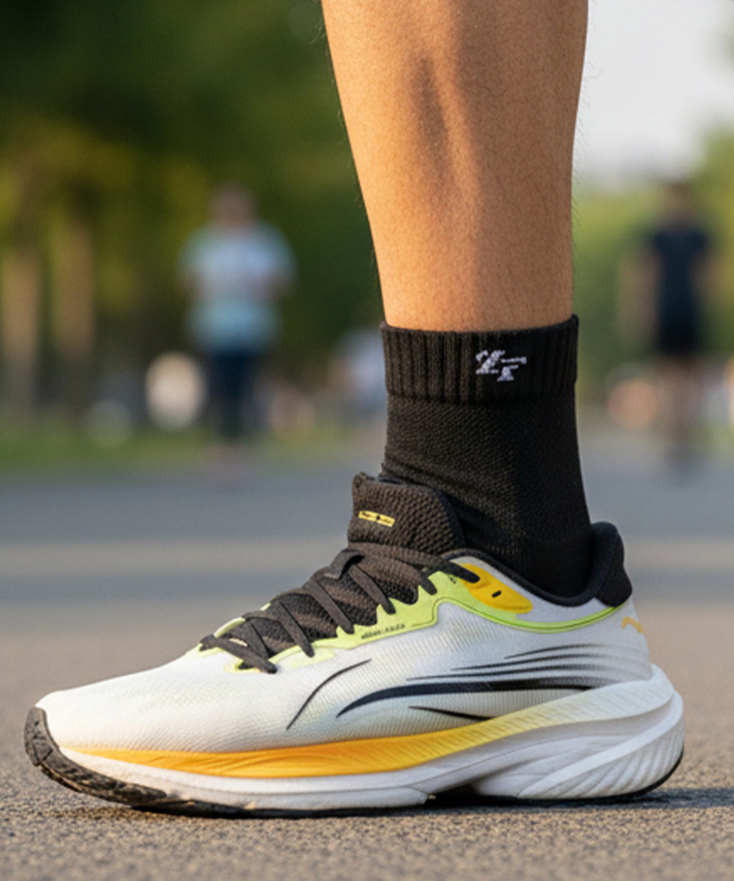 ゼロフィットクロス スポーツソックス ハーフミドル