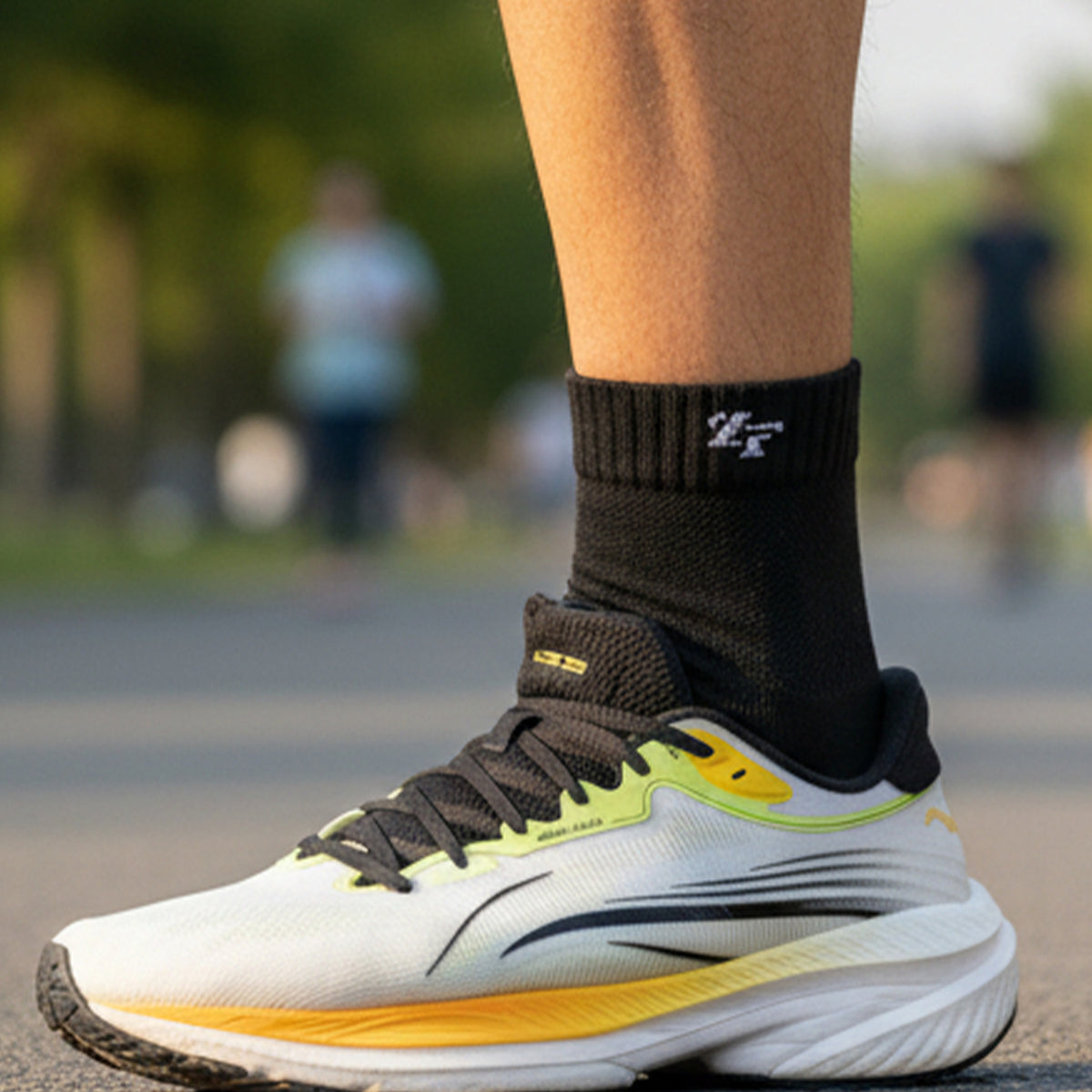 ゼロフィットクロス スポーツソックス ハーフミドル（ユニセックス