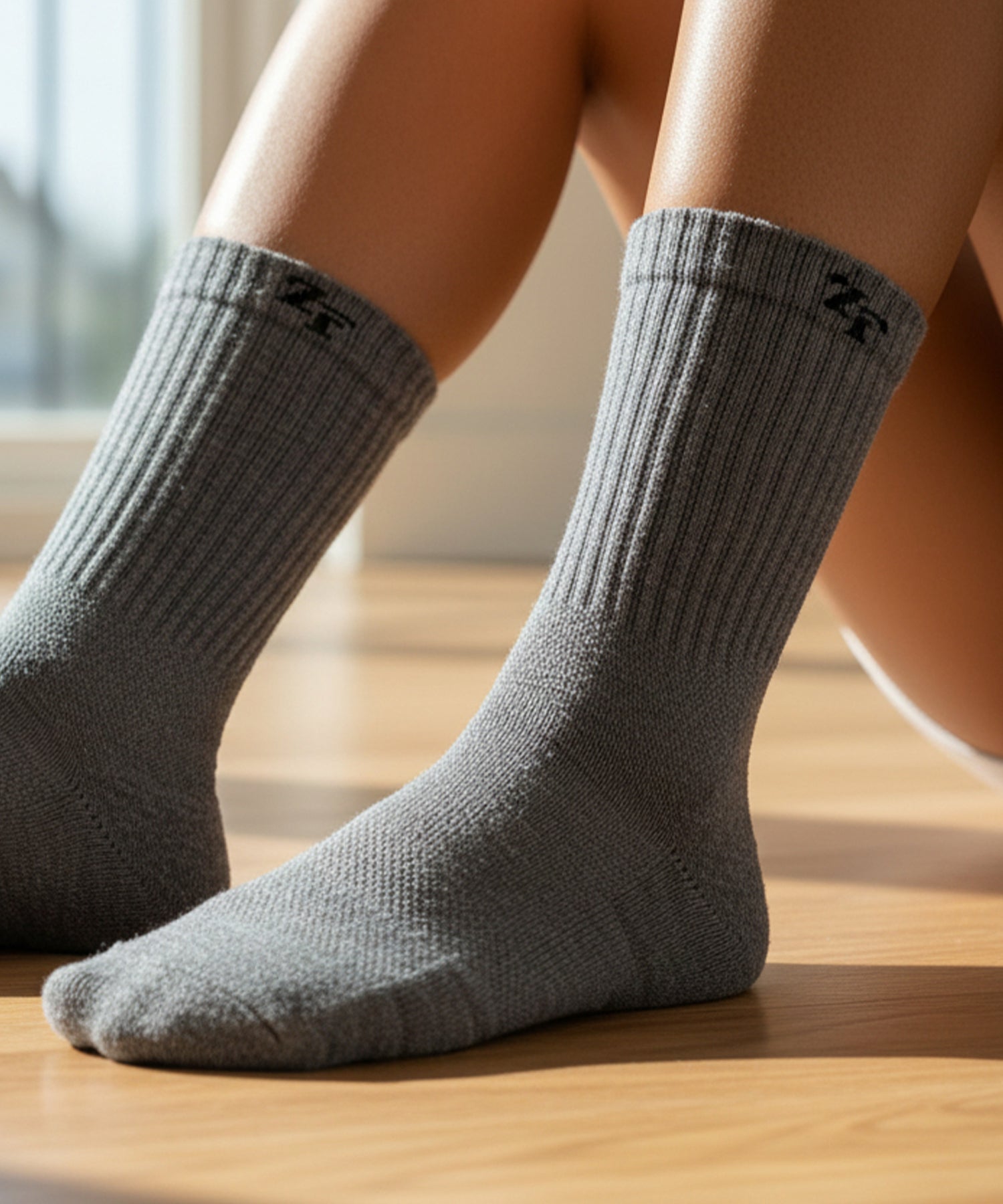 ゼロフィットクロス スポーツソックス ミドル（ユニセックス