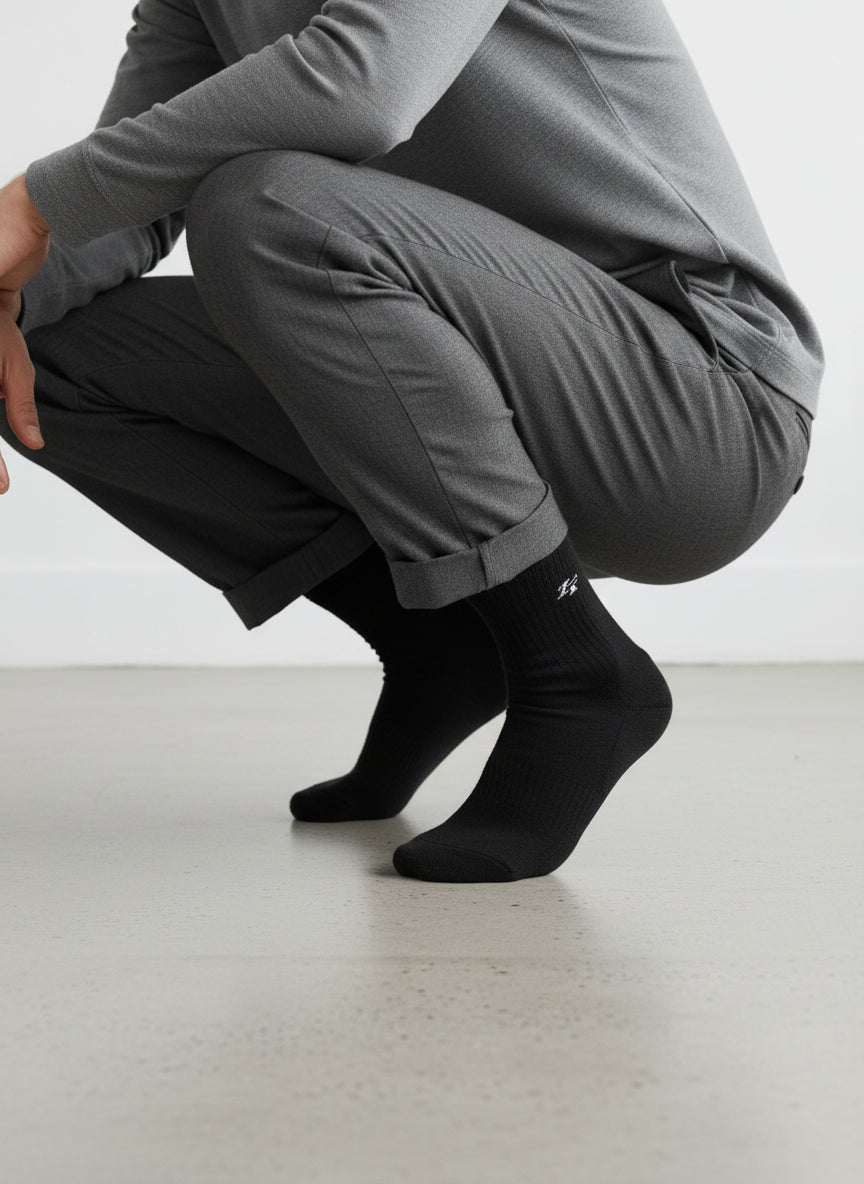 ゼロフィットクロス スポーツソックス ハーフミドル（ユニセックス